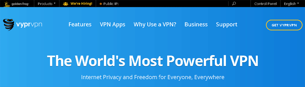 Get VyprVPN for iPhone